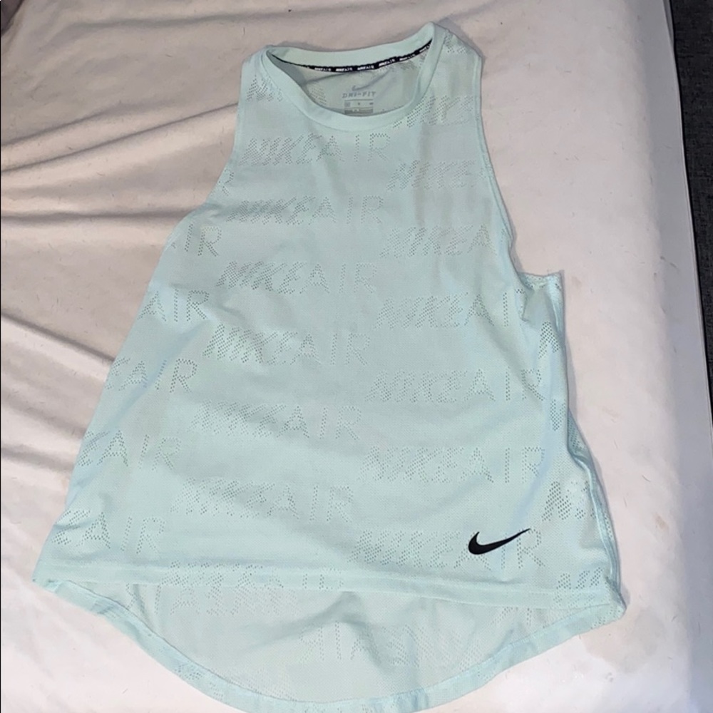 Aqua Nike Workout Tank